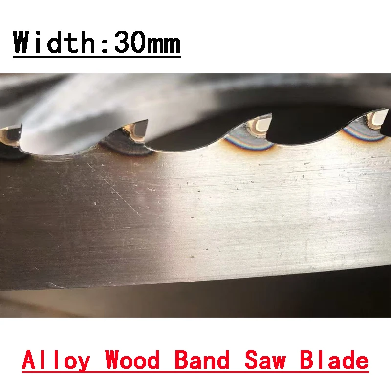 Custom Width 25 30mm Alloy Wood Band Saw Blades with Diamond Steel Carbon Steel Carbide Tipped for Efficient Wood Cutting Power