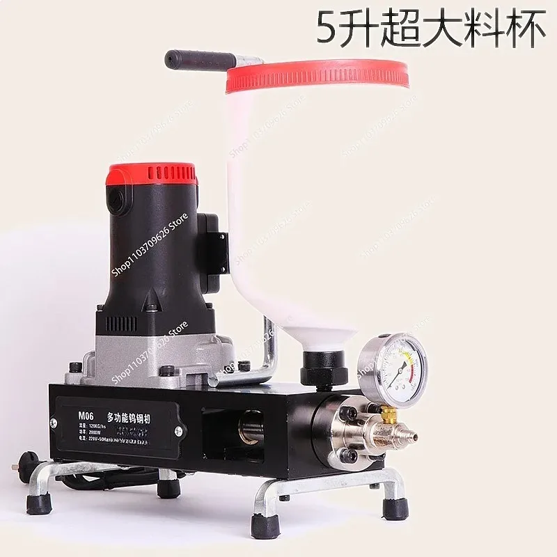 EC-9999 High Pressure Epoxy Grouting Machine 1100W 220V Injection Pump for Crack Repair Polyurethane Foam Plugging
