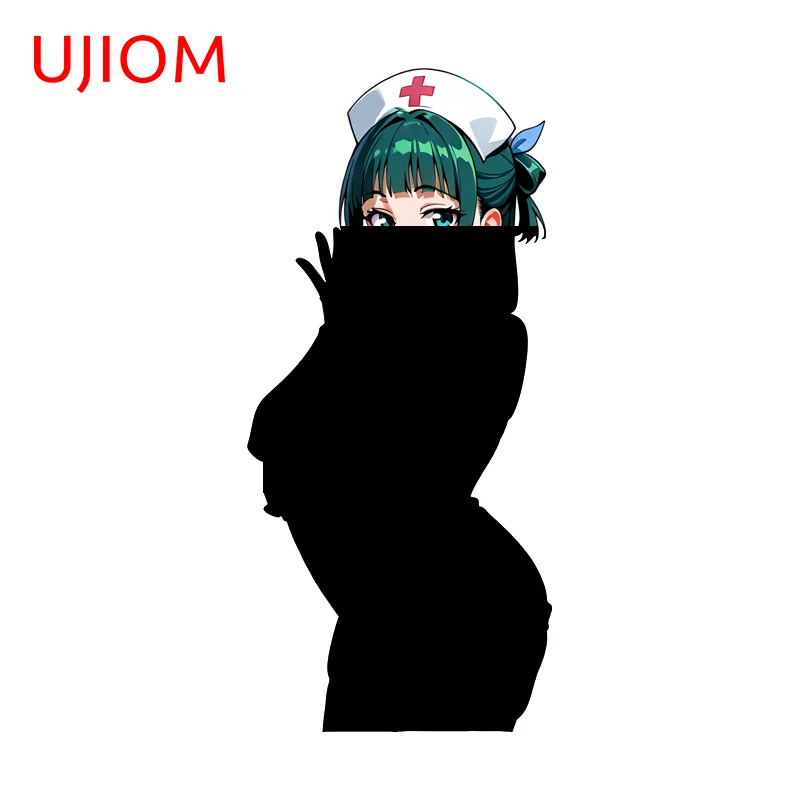 UJIOM Maomao Attractive Nurse Wall Sticker Enchanting Tendy Attractive Unique Waterproof Decal Suitable For High Quality Decor
