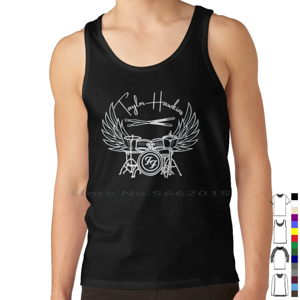 Rip Taylor Drummer Tank Top Pure Cotton Vest Hawkins 9