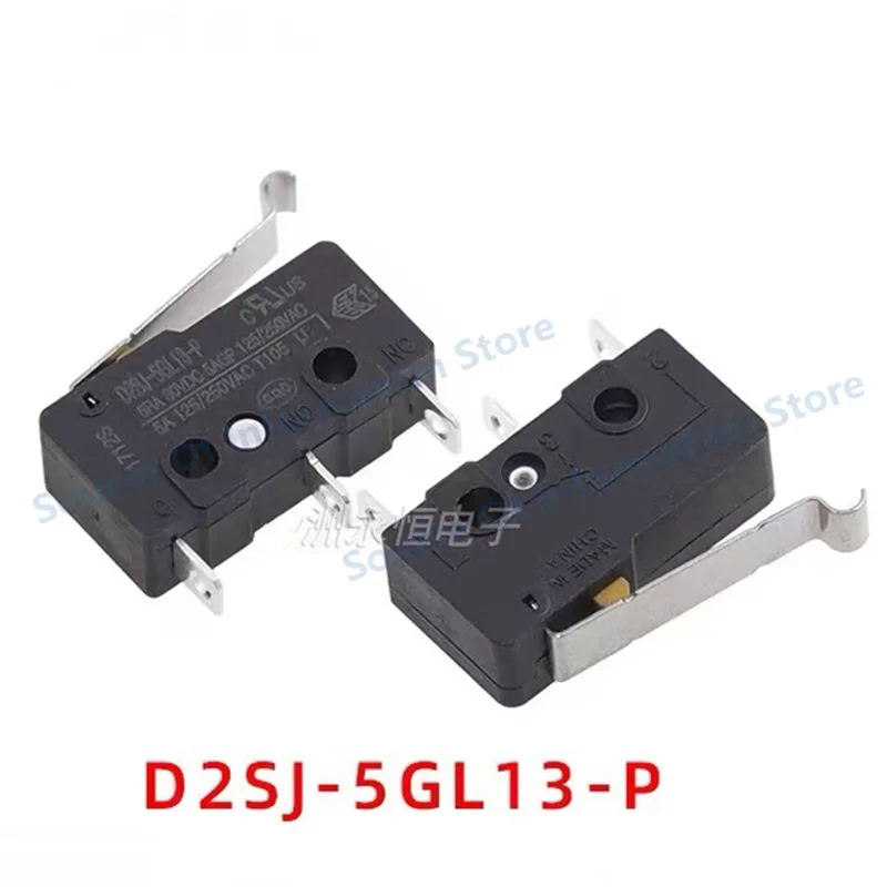 10Pcs D2SJ-5GL13-P 5A Travel Microswitch Compact Size for Easy Portability