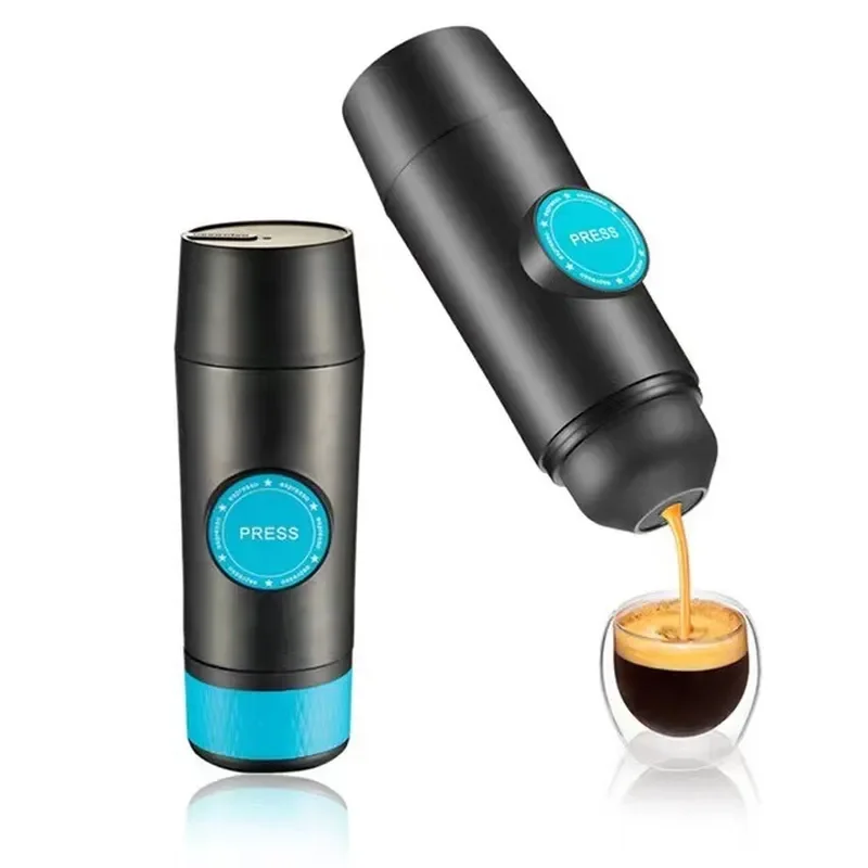 Portable Electric Coffee Maker Wireless Automatic Espresso Machine For Home Office Travel Capsule Compatible Mini Brewing