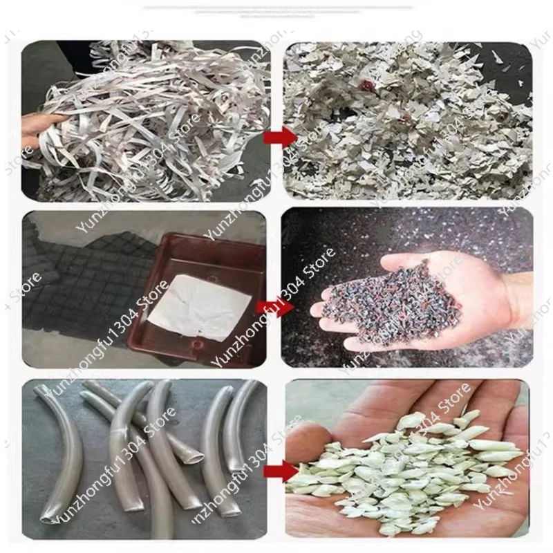 Film Plastic Basket Crusher Hammer Mill Plastic Shredder Beverage Bottle Crushing and Label Removal Production Line(Customized)