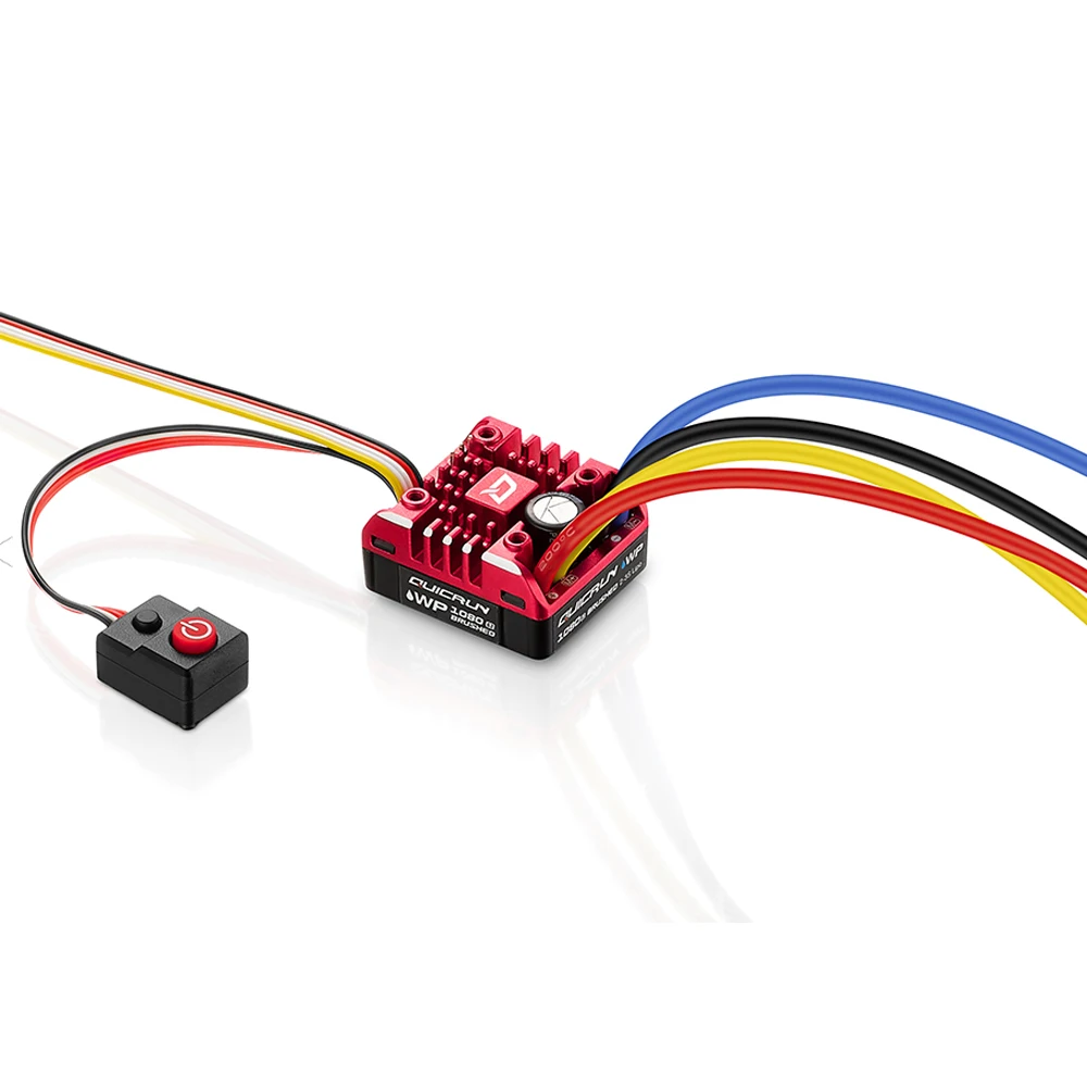 New HobbyWing WP 1080 G2 waterproof ESC is applicable to 1:10 TRX-4 90046 SCX10 RC Radio-controlled car upgrading power