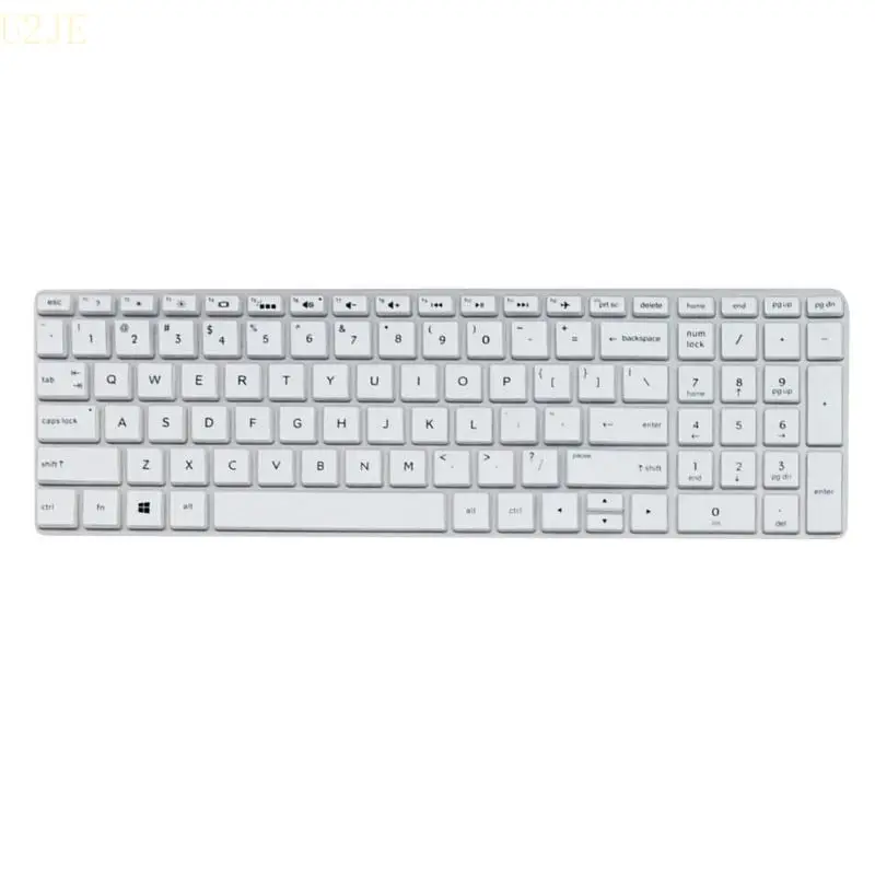 U2JE Silicone Keyboard Cover Skin For Star 15s-dy0002TX CS1006TX Laptops Keyboards