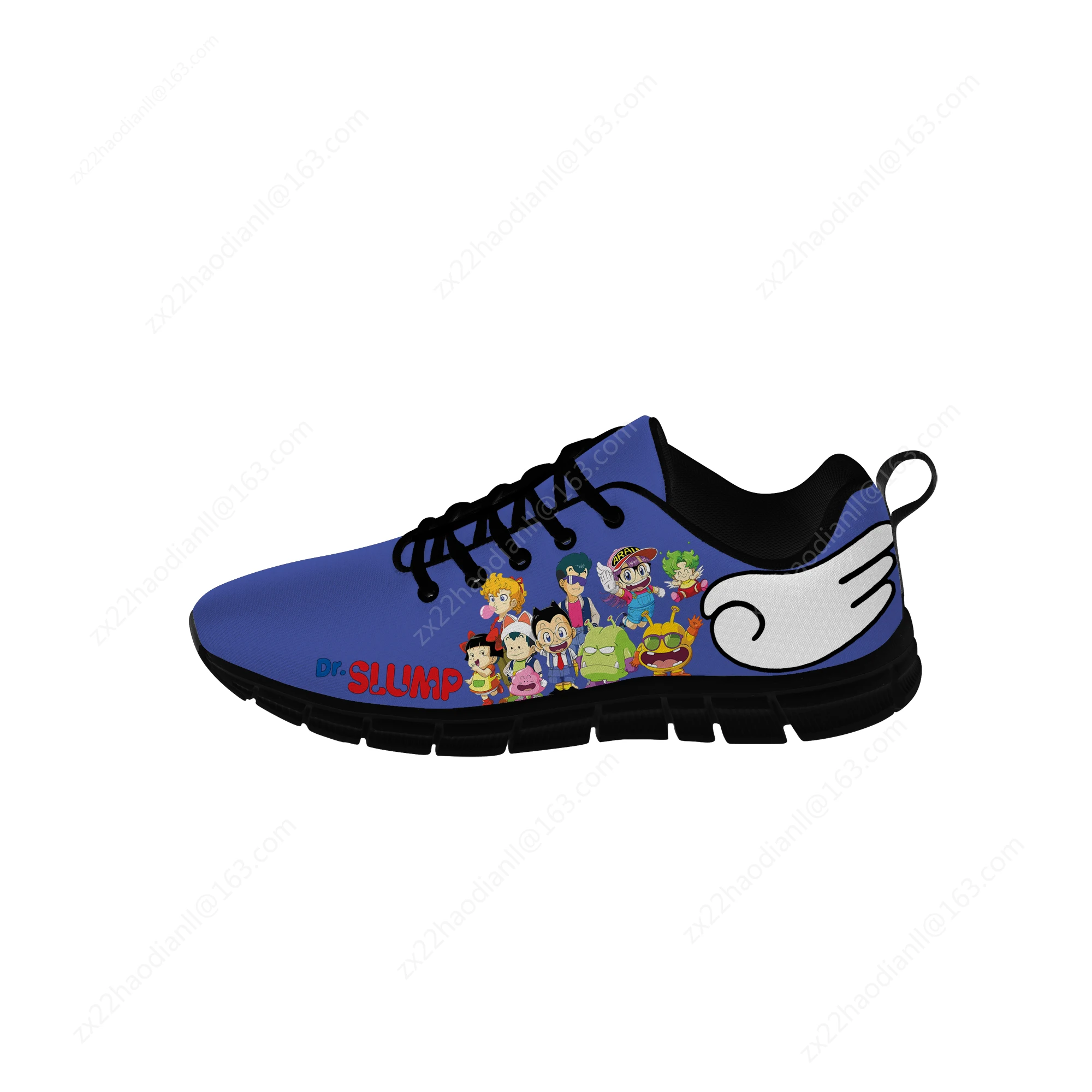 Japan Anime Manga Cartoon Arale Dr Slump Sneakers Shoes Mens Womens Teenager Casual Black Shoes Canvas 3D print Cosplay shoe