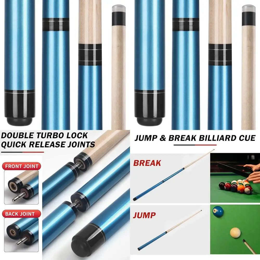 

Powerful Break Jump Cue, 2-Piece Pool Stick, 21-25oz