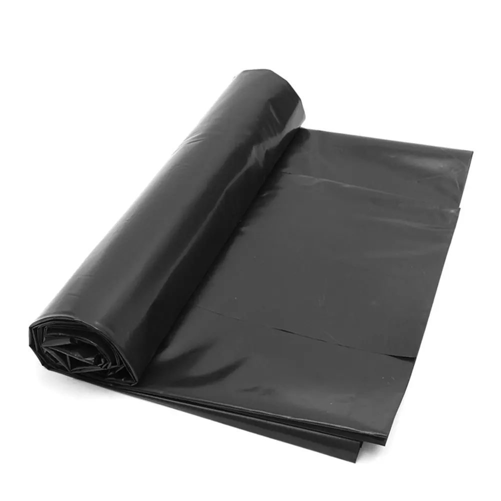 

HDPE Pond 25m x 3m Black Impermeable Membrane Fish Ponds Water Fish Pond Liner Gardens Soil Block Waterproof Durability