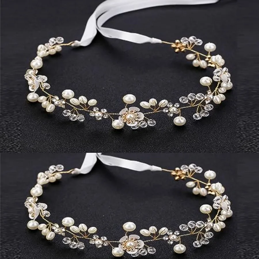 

Hairband,,Wedding Hair Accessory for Flower Girls, Princess Headpiece, Pearl Headband, Women Headbands
