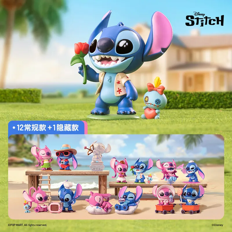 

Disney Anime Lilo & Stitch Fun Date Series Trendy Toys Figures Ornaments Birthday And Holiday Gifts For Girlfriends Cupid