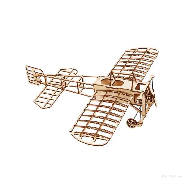 

Puzzle DIY Wright Flyer Model Airplanes set Woodcraft set Gift for Children