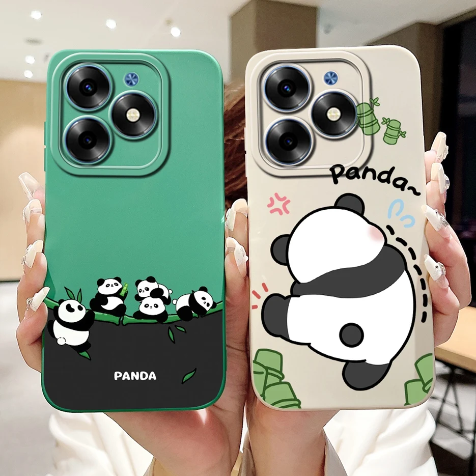 For Tecno Spark Go 2024 Case BG6 Cute Cartoon Painted Cover Soft Silicone Phone Case For Tecno Spark GO 2024 Fundas 6.6\'\' Bumper