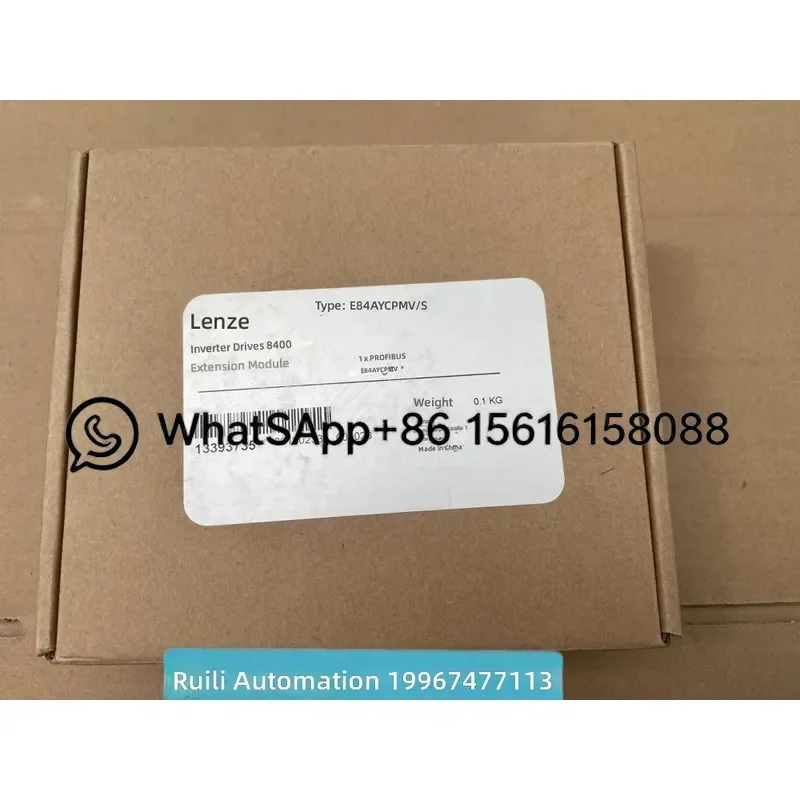 New Lenze 8400 Inverter Profibus DP Fieldbus Module E84AYCPMV Original Unopened Industrial Automation Control Unit Spare Part