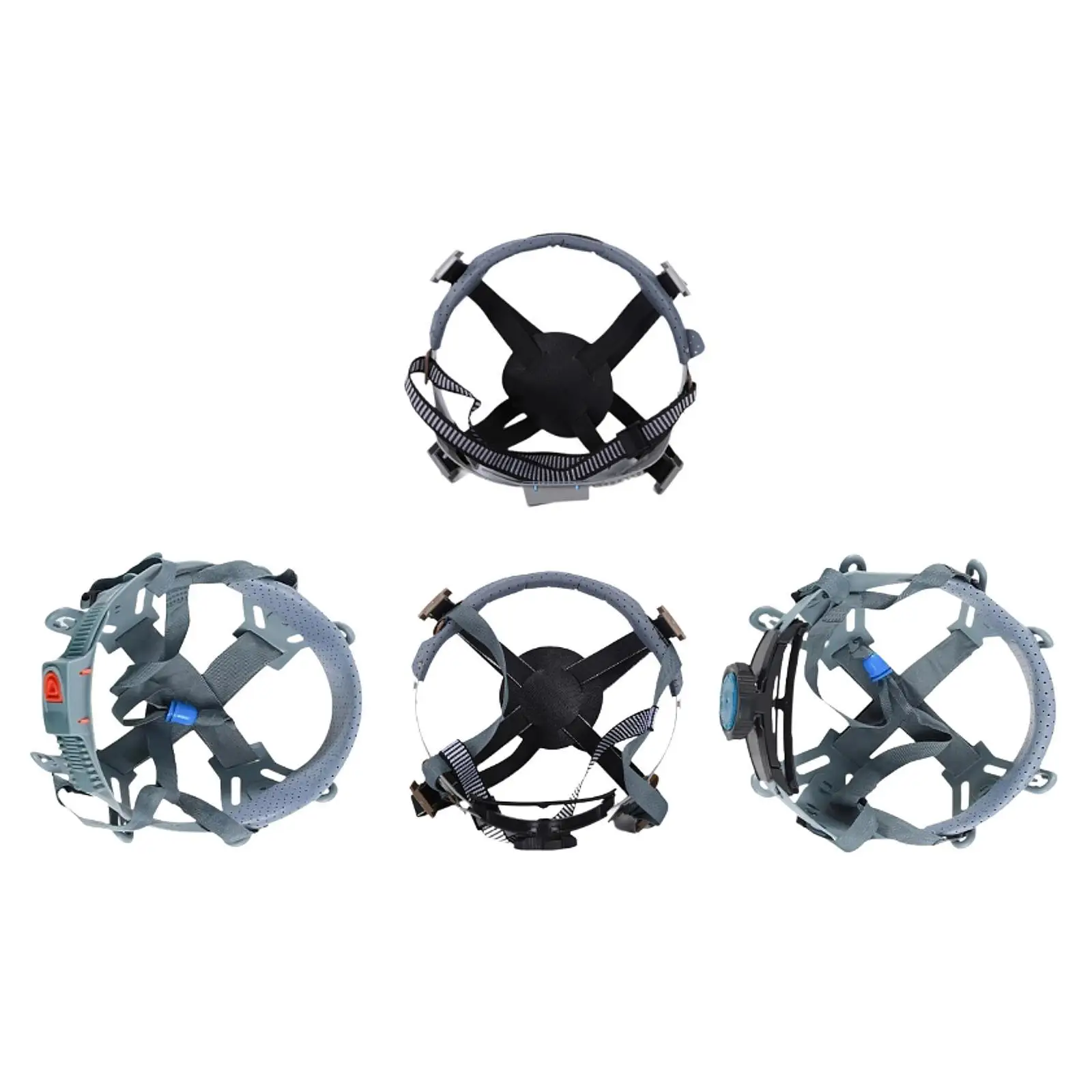 4 Point Hard Hat Replacement Ratchet Suspension Construction Hard Hat Liner Adjustable Universal Accessories Bump Cap Insert