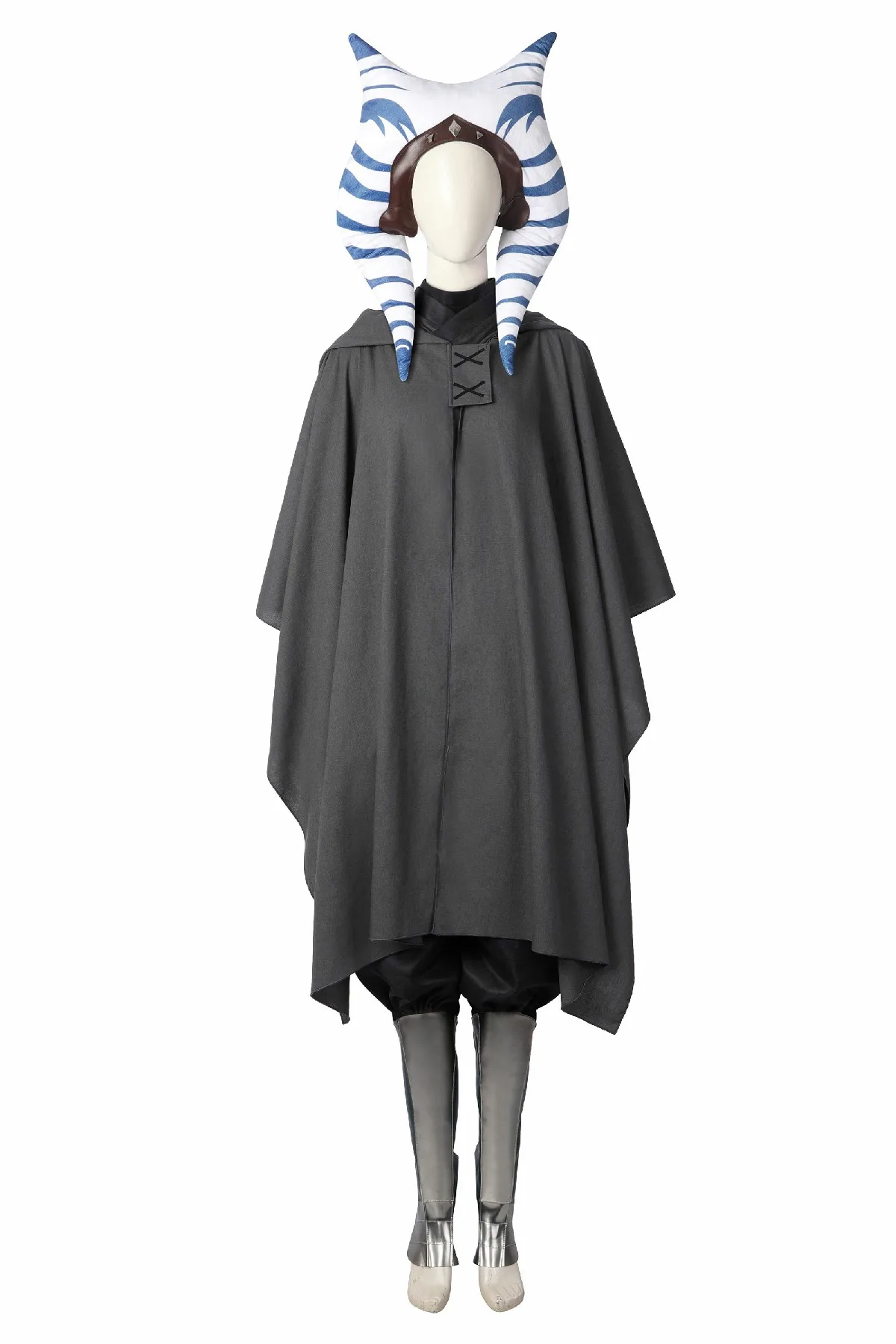 

Ahsoka Cosplay Costume Cloak Top Hat Pants Halloween Carnival Party Outfits