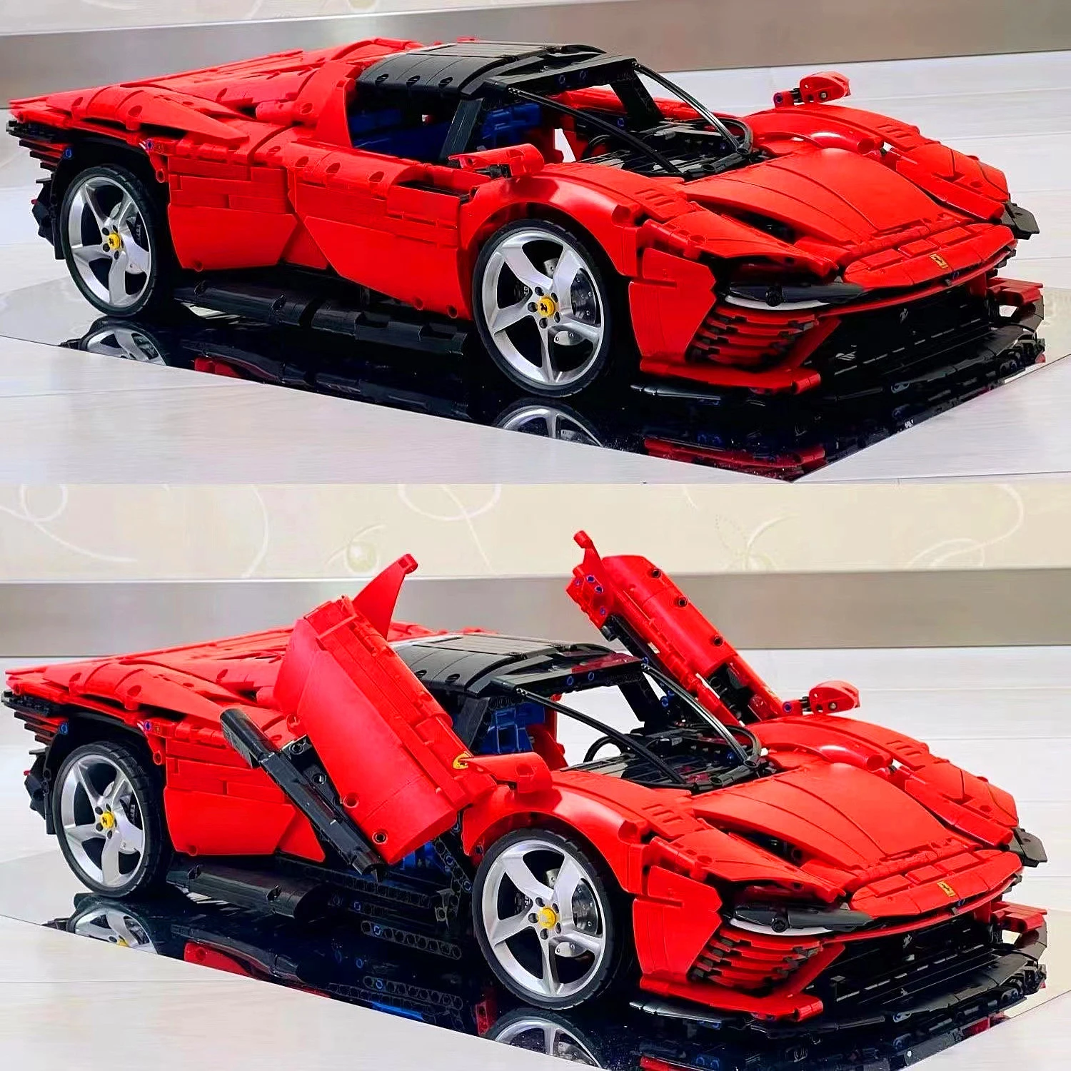 

Daytona SP3 Supercar 42143 Technical Building Blocks 3778PCS Sports Car Model Collectible Ornament Birthday Christmas Gifts