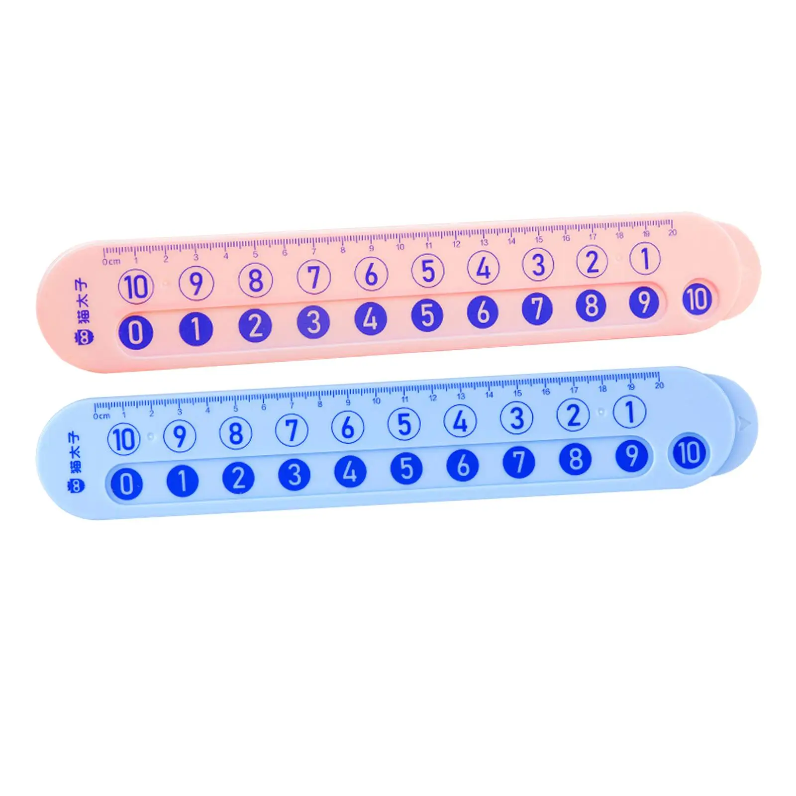 Digital Decomposition Ruler 20cm Straight Ruler Practical Lightweight Portable