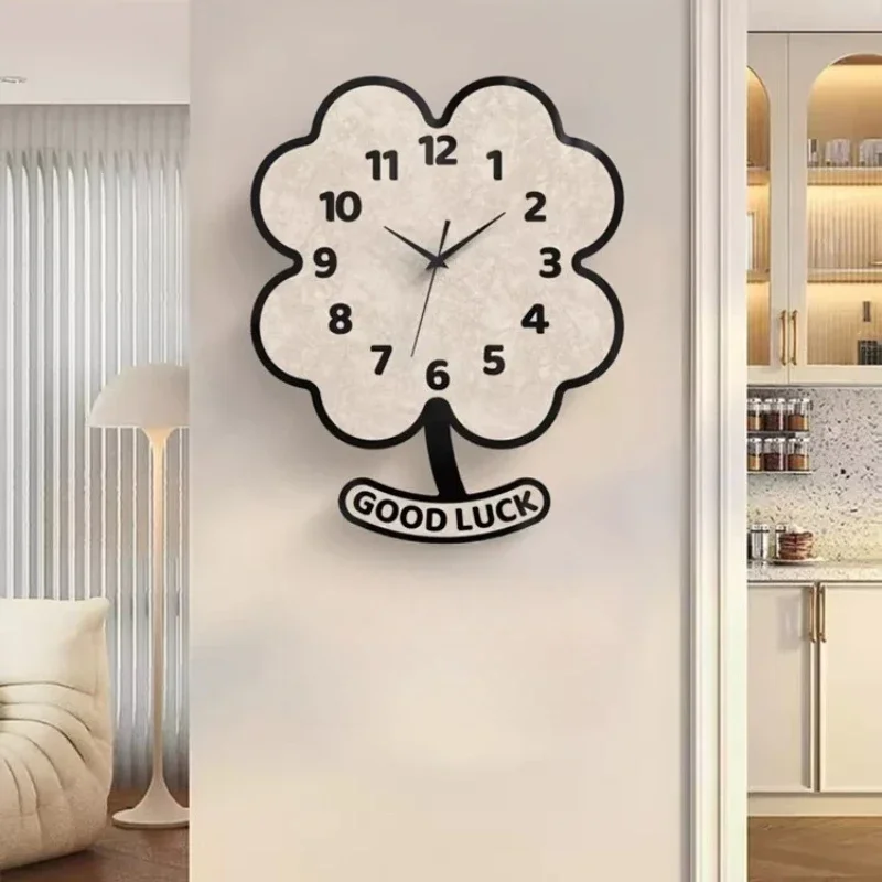 Wall Watch Design Cartoon Aesthetic  Mural Wall Clocks Living Room Ornaments Home Decor