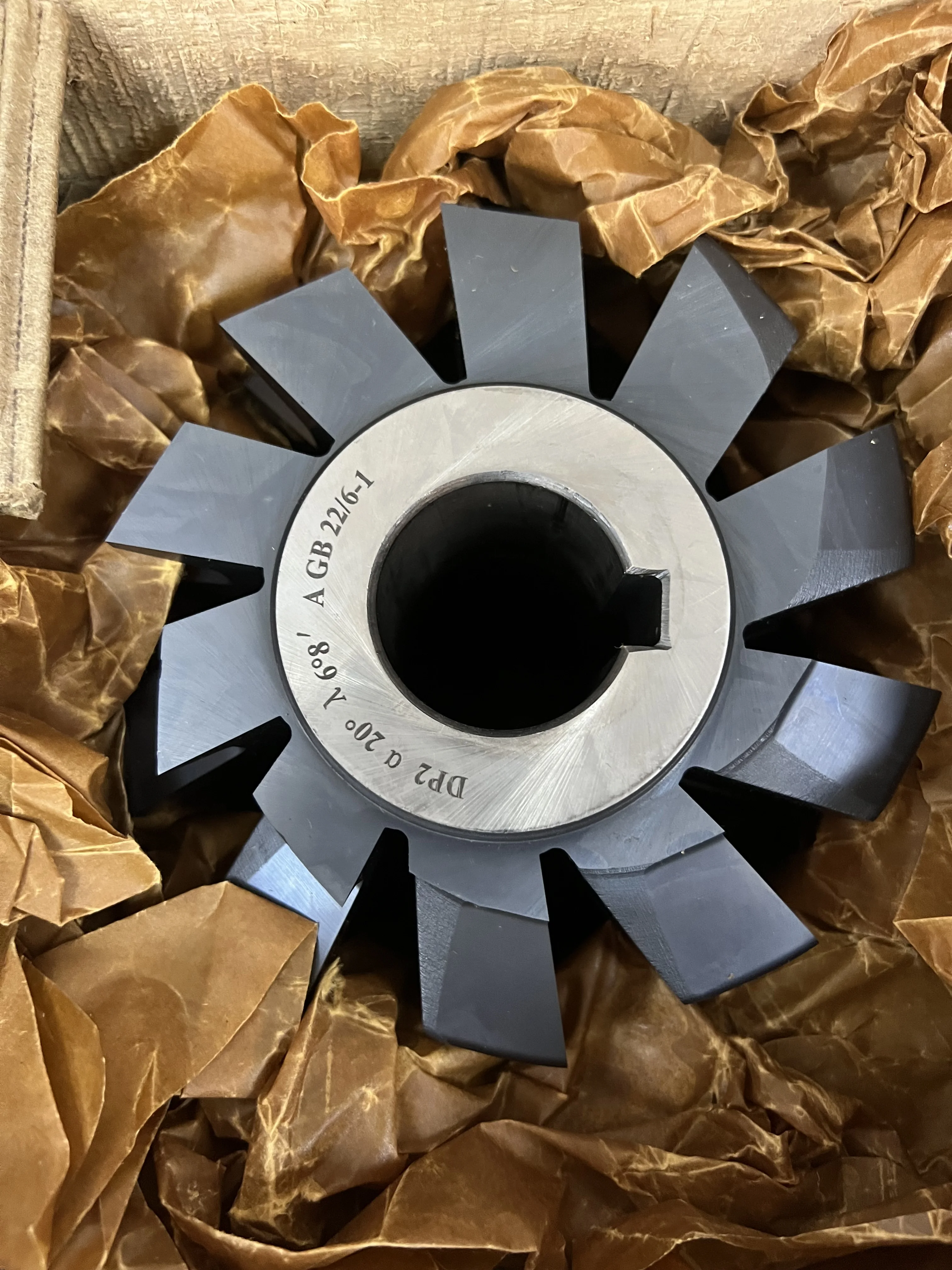 Gear Hob DP2 Pa20 DIN A Grade with AP Coating D150*200*40 M2+TIN