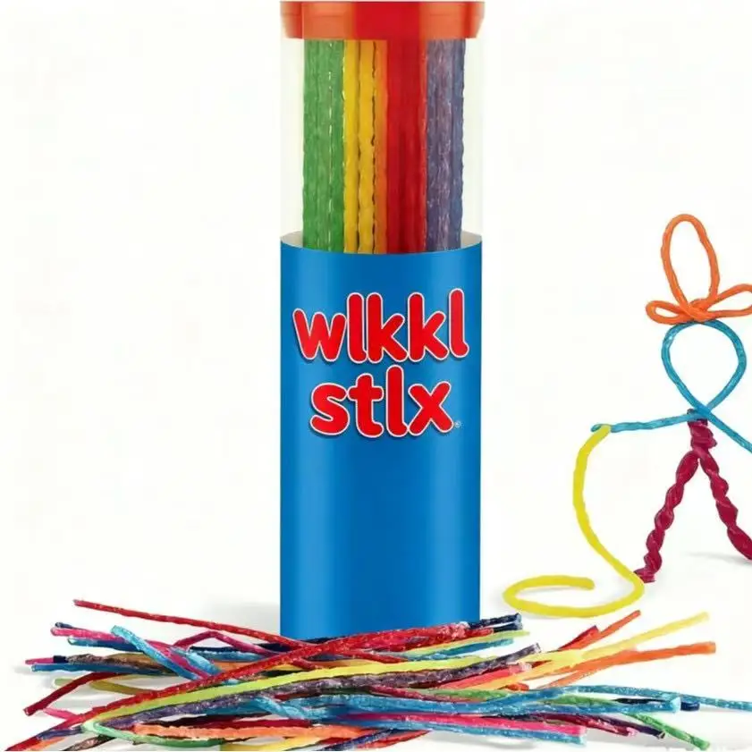 WLKKLSTLX Sensorisches Amerikanisches Wachsfaden-Kunst DIY-Set für Kinder Pädagogisches Basteln Handgemachte Spielzeuge zur Intelligenzentwicklung