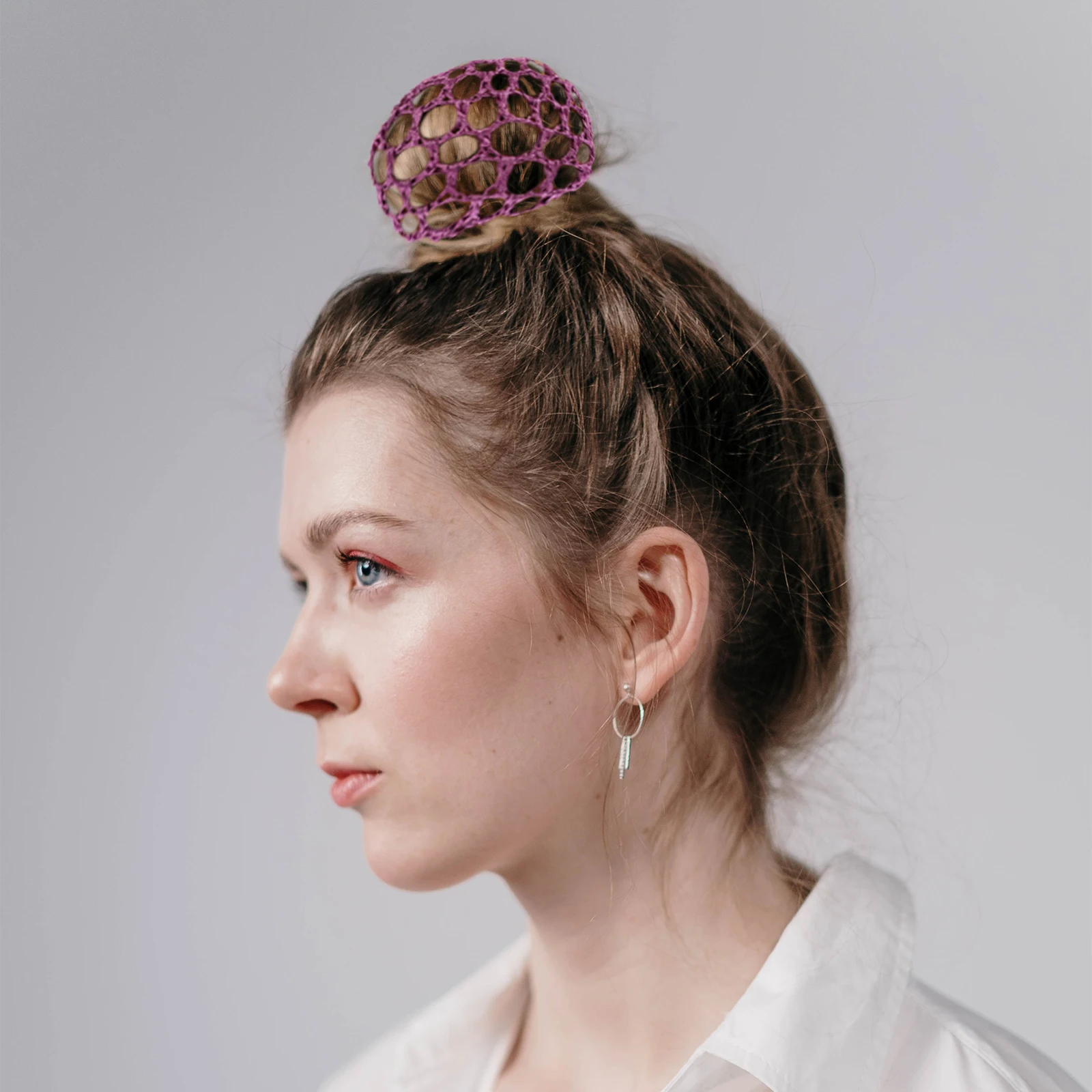 

14Pcs Invisible Hairnet Premium Mesh Bun Cover Women Lady Hats Flight Attendant Accessory Reusable Hair Decor Protective Summer
