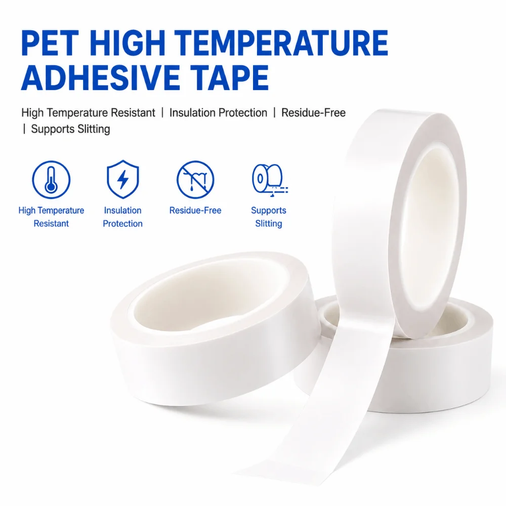 High Viscosity High Temperature Tape Friction Resistant Heat Resistant Electroplated Shielding Tape Residue Free