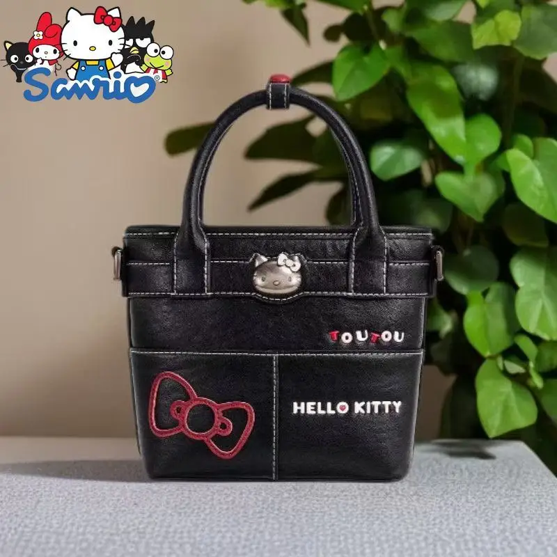  Hello Kitty New Mini Handbag Luxury Brand Fashion Mini Women's Shoulder Bag Cartoon Casual Women's Bag High Quality