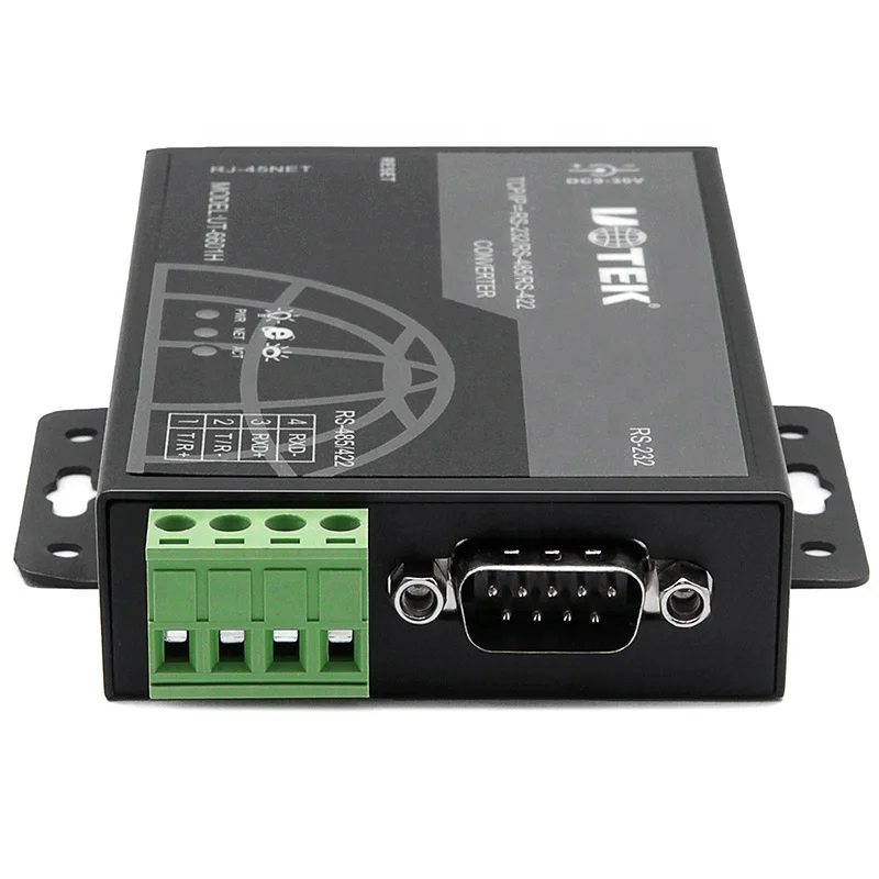 RS232 RS485 RS422 إلى محول إيثرنت TCP/IP خادم الجهاز التسلسلي