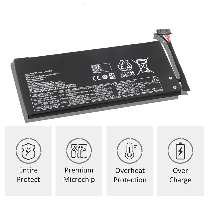L23M2PK0 Battery Replacement for Lenovo Legion Go 8APU1 8.8 inch AMD Ryzen Z1 Extreme Handheld 2023 Gaming PC L23D2PK0 L23C2PK0