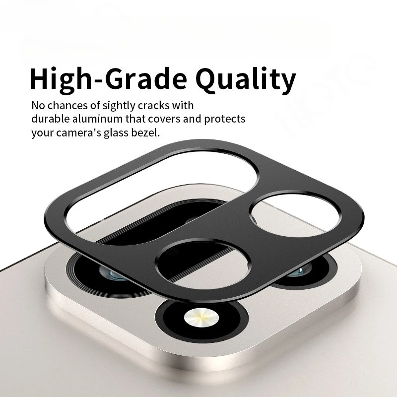 Aluminum Metal Camera Lens Frame Protective Cover for OnePlus 15 Rear Lens Protector Film For 1+15 ONEPLUS15 oneplus 15