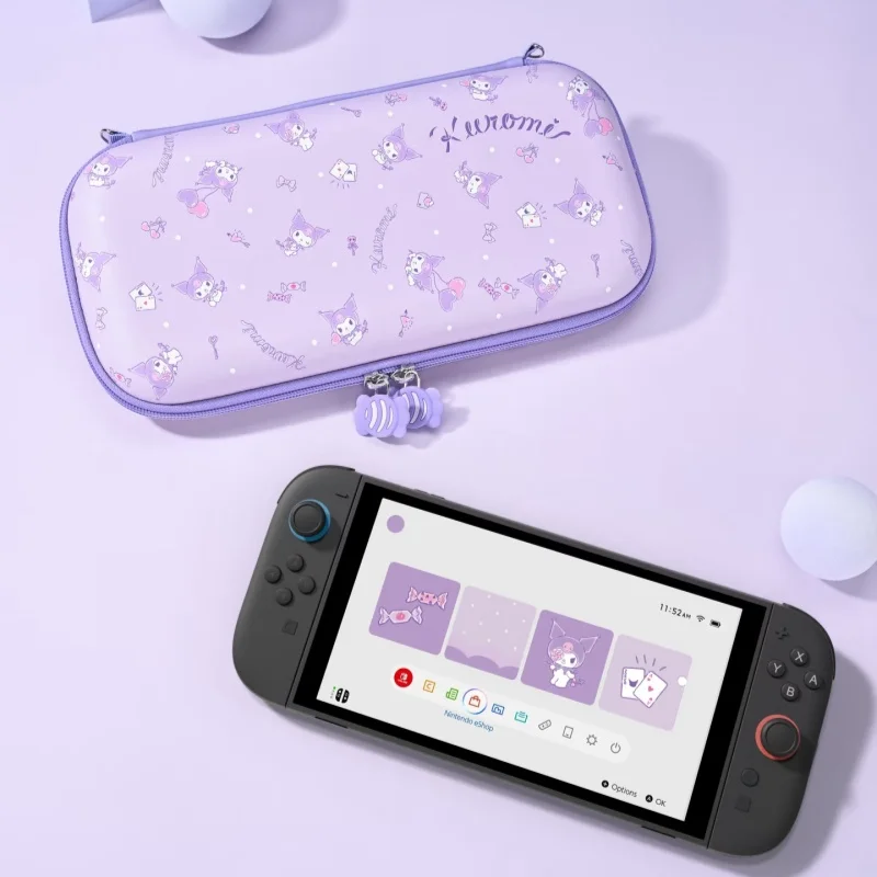 Sanrio Hello Kitty Kuromi Cinnamoroll Switch2 Storage Bag Portable Protective Case For Nintendo Ns2 Cartoon Anime Peripheral - view 4