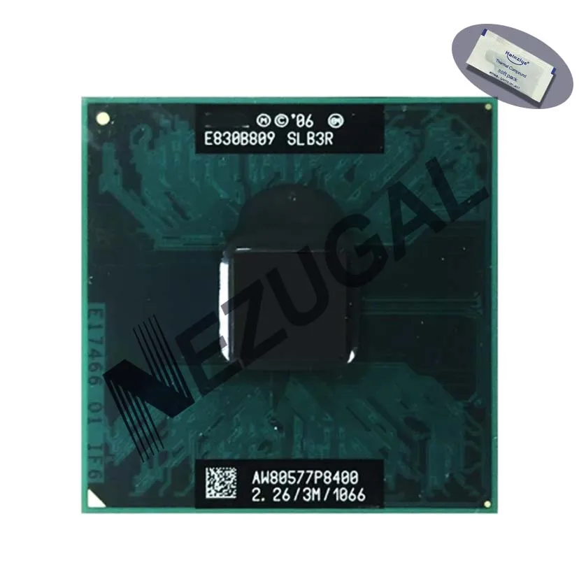 P8400 SLB3R 2.26 Ghz Dual Core 3M 25W BGA479 PBGA479 PGA478 CPU processor