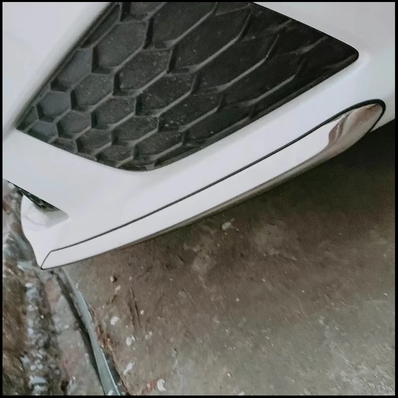 

For Nissan Sentra 2016-2019 Both Sides Front Bumper Body Kit Protective Corners Diffuser Protector Lip Car Styling Accessories