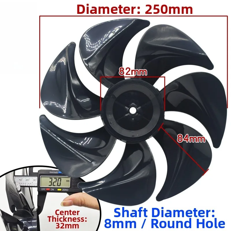 Replacement Fan Flabellum Air Circulator Fan Leaves For Uninterrupted Sleep Robust PP Material Enhanced Airflow Design
