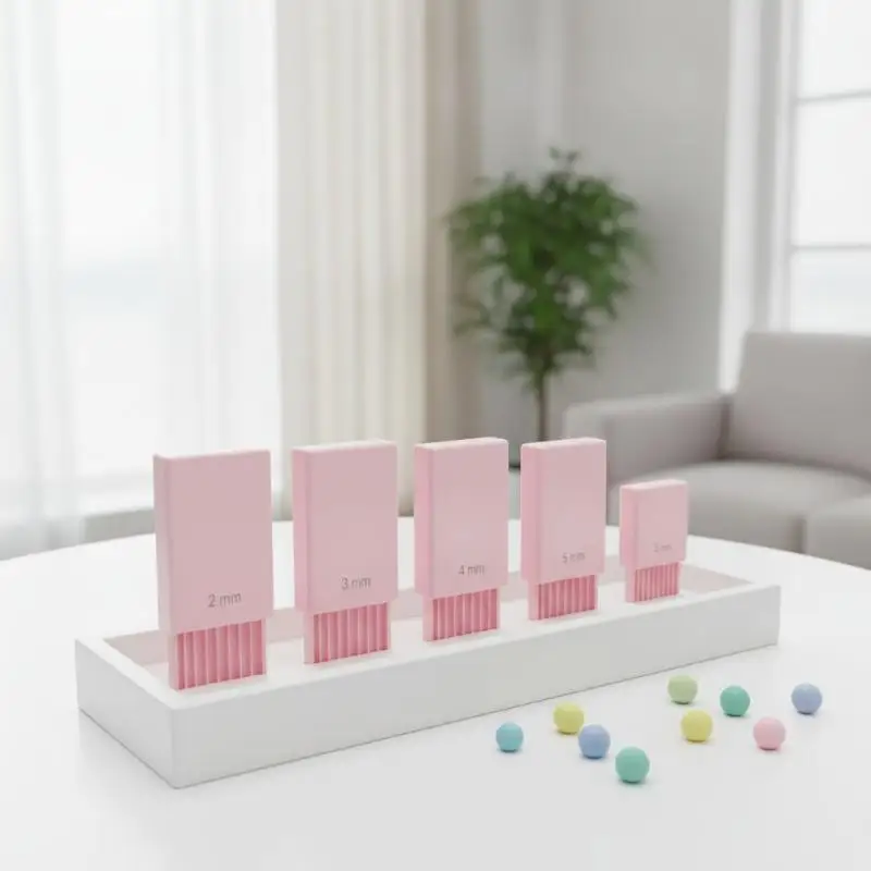 4Pcs Multisize 3D Print Nail Bead Roller Clay Gel Ball Maker 2mm-5mm for Nail Art Hobbyists & Artists