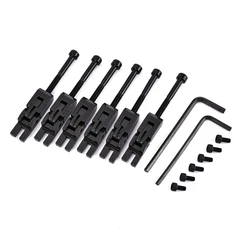 Selles à 6 cordes pour Floyd Rose JEBridge avec vis de verrouillage à cordes, accessoires pour JEBridge acoustique