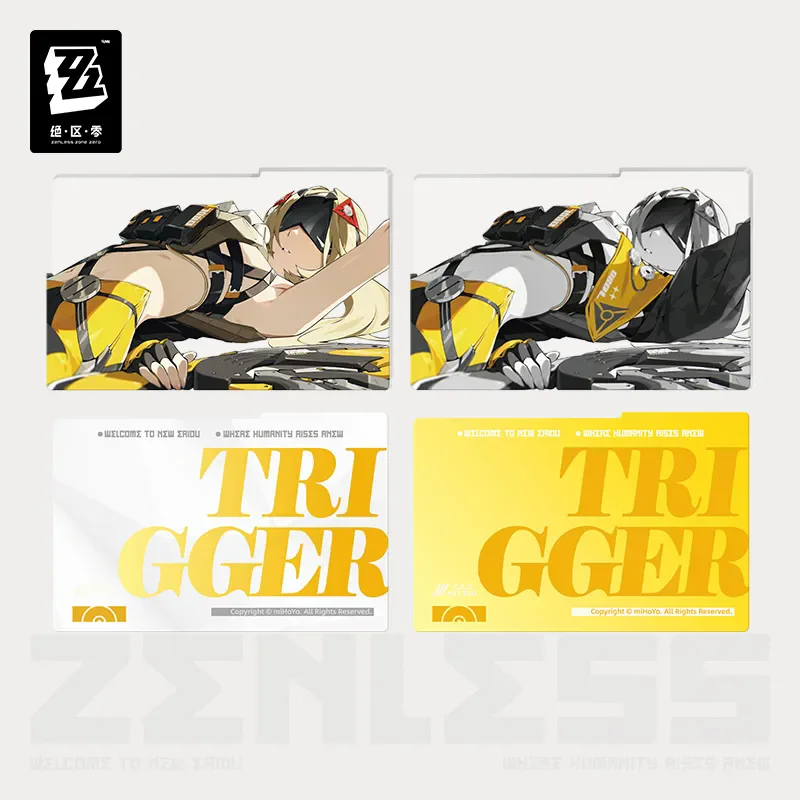 Официальная серия miHoYo Zenless Zone Zero YH с фиксированной рамкой, набор акриловых вставок Obol Squad Soldier 11, аниме-орнамент, подарки на Хэллоуин