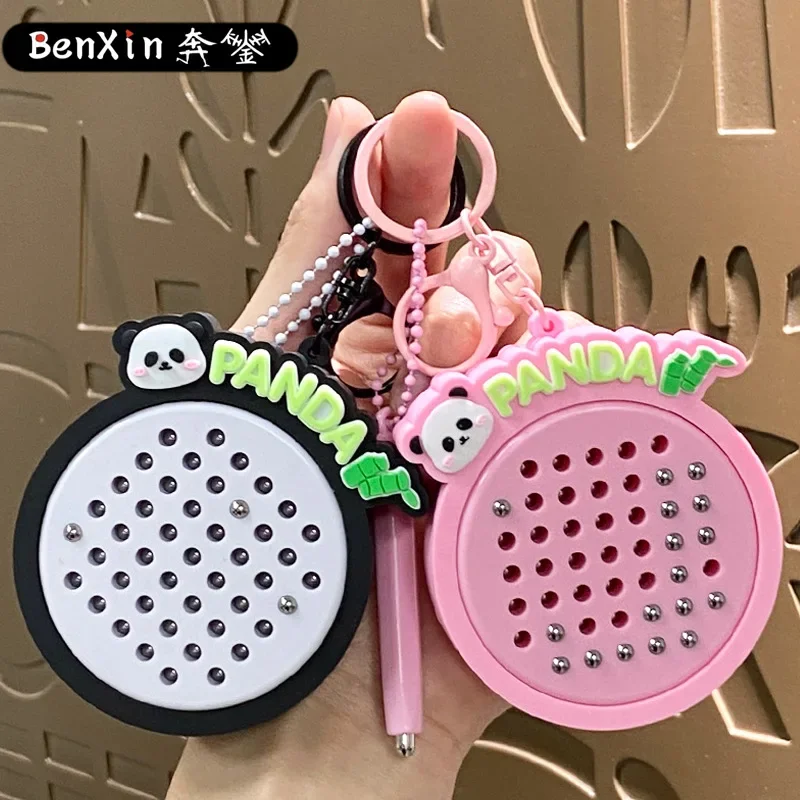 Llaveros Minso, colgantes de mochila escolar, colgantes de llaves de juguete de alivio de presión y escape, colgantes de bolsa