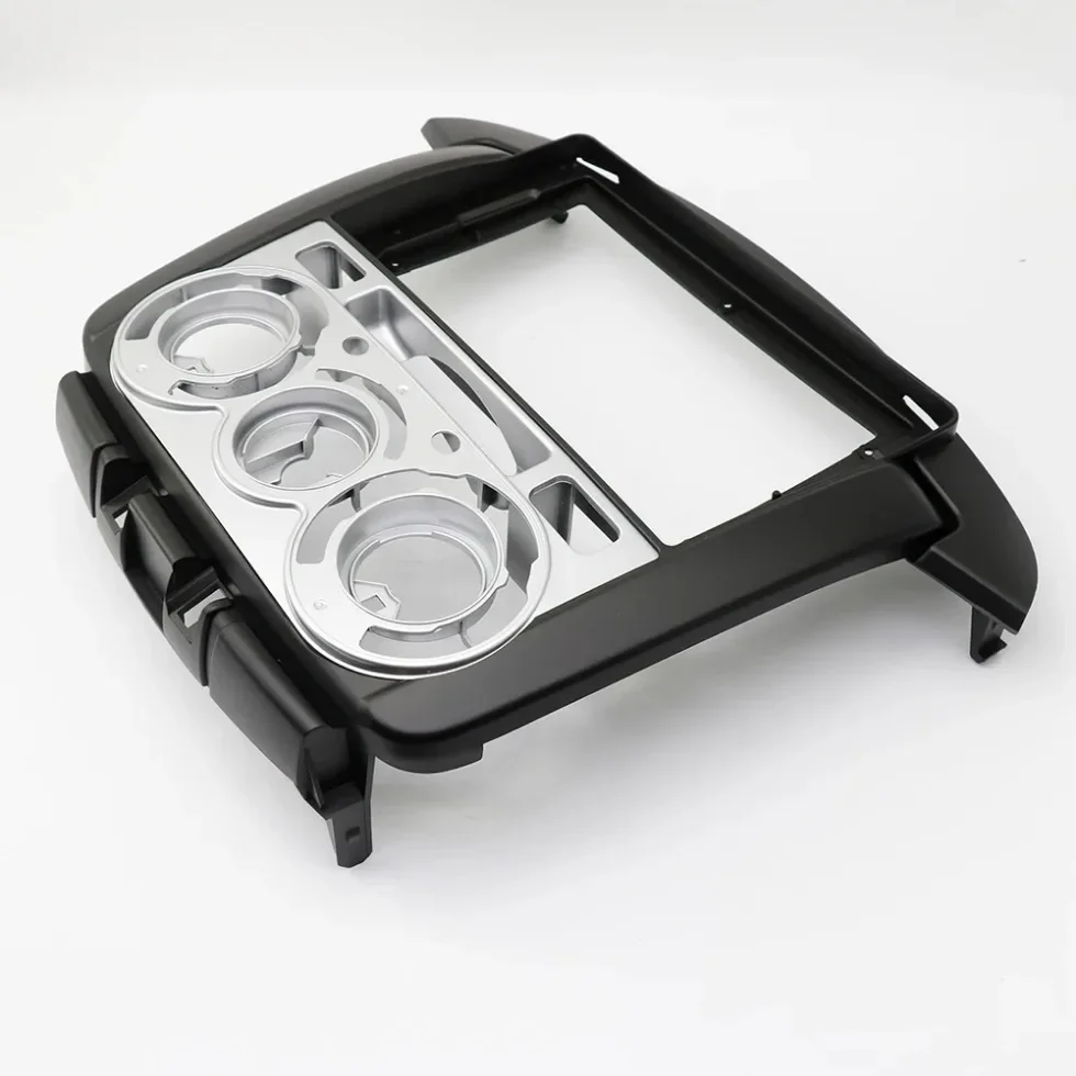 Auto Radio Video Installation Fascia Frame 9" For TOYOTA Innova Crysta( Manual A/C) 2008-2014 Dashboard Refitting Fascia Panel