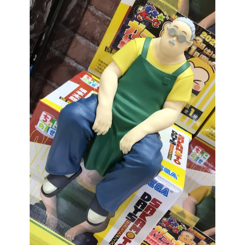 

New Original Sakamoto Days 15cm Anime Figure Taro Sakamoto Sitting Posture Model Collection Toy Desktop Ornament Birthday Gift