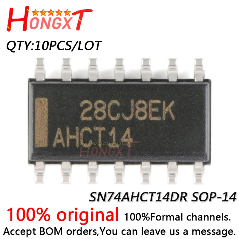 10PCS 100% NEW SN74AHCT14DR SOP-14.Chipset