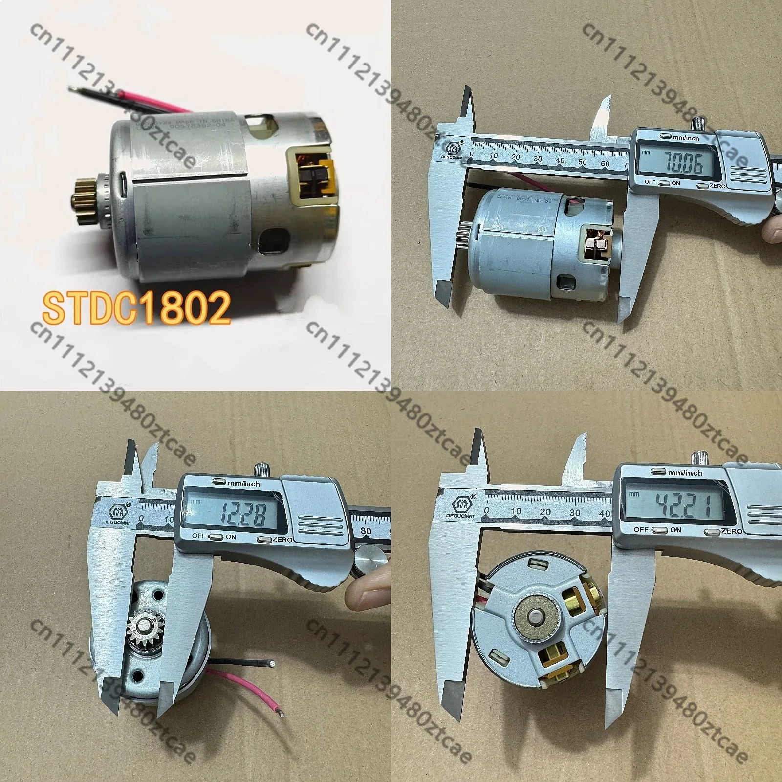 Original Motor for STANLEY STDC1802 Power Tool Drive Replacement Part