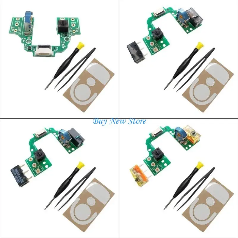 

20CE Mouse Upper Motherboards Hot Swap Microswitch Button Board for GProX Superlight 2