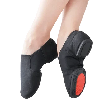 Açık Yumuşak Kauçuk Alt Kadın Tuval Yetişkin Caz Bale Öğretmeni Uydurma Yoga Dans Ayakkabıları