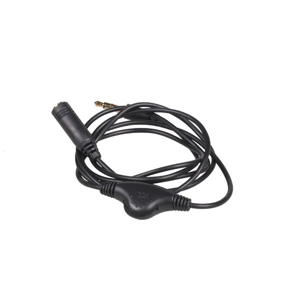 

3.5mm Male To Female Stereo Audio Extension Cable with Volume Control M/F Stereo Audio Adapter Cable for MP3 Players
