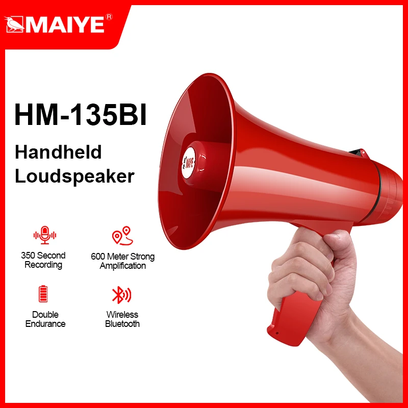 Hand-held megaphone promotional speakers loudspeakers outdoor vending machines bluetooth loudspeakers stand loudspeaker public