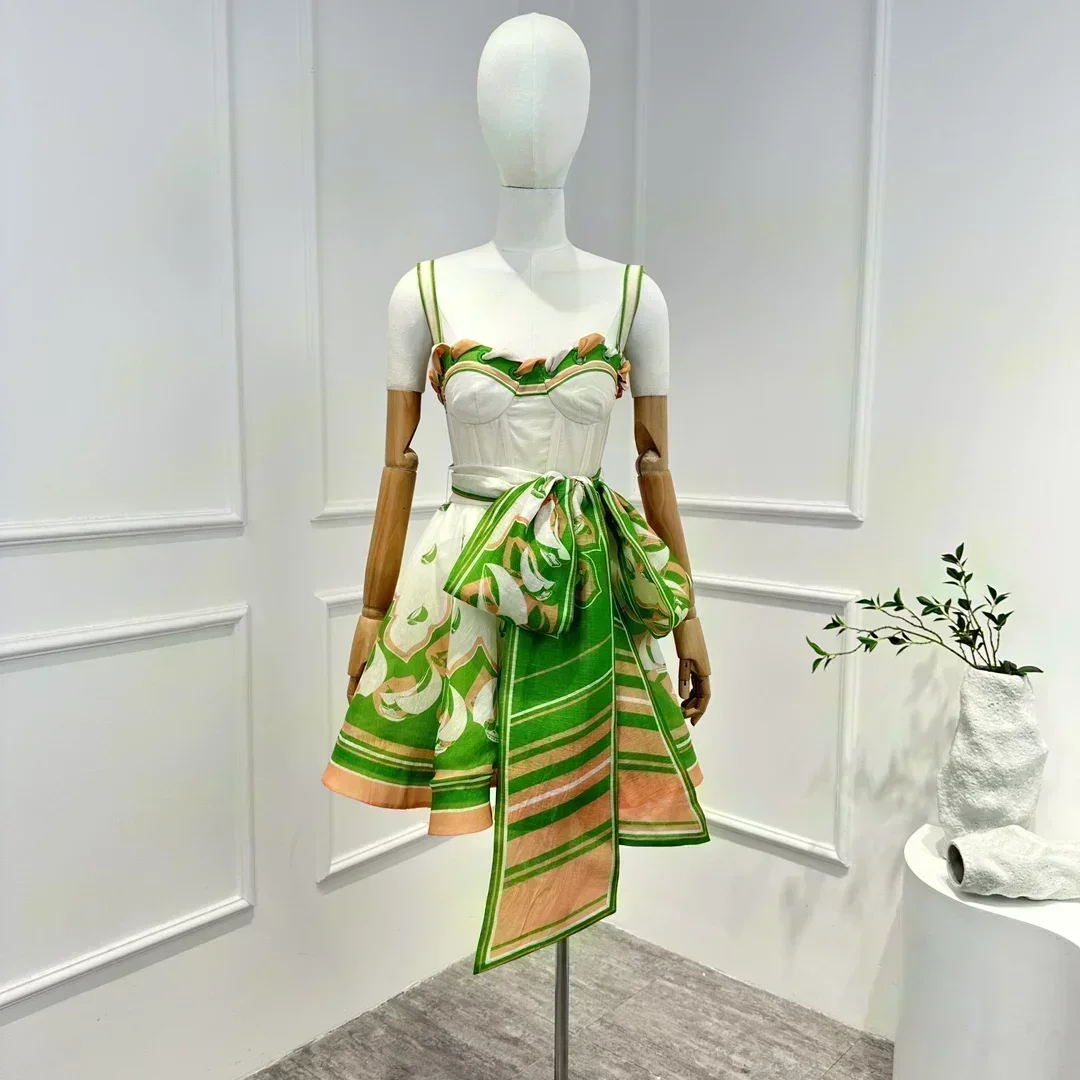 2023 สินค้าใหม่คุณภาพสูงปรับตาไก่ CROSS Tie กลับรายละเอียด Self Bow Tie เข็มขัดด้านข้างชุดมินิสําหรับสุภาพสตรี