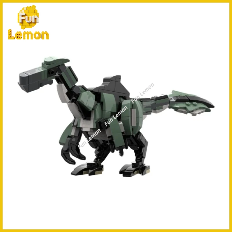 

Jurassic Creature Building Blocks Realistic Dinosaur Figure Hand Assemble Puzzle Hobby Collection Decoration Toy