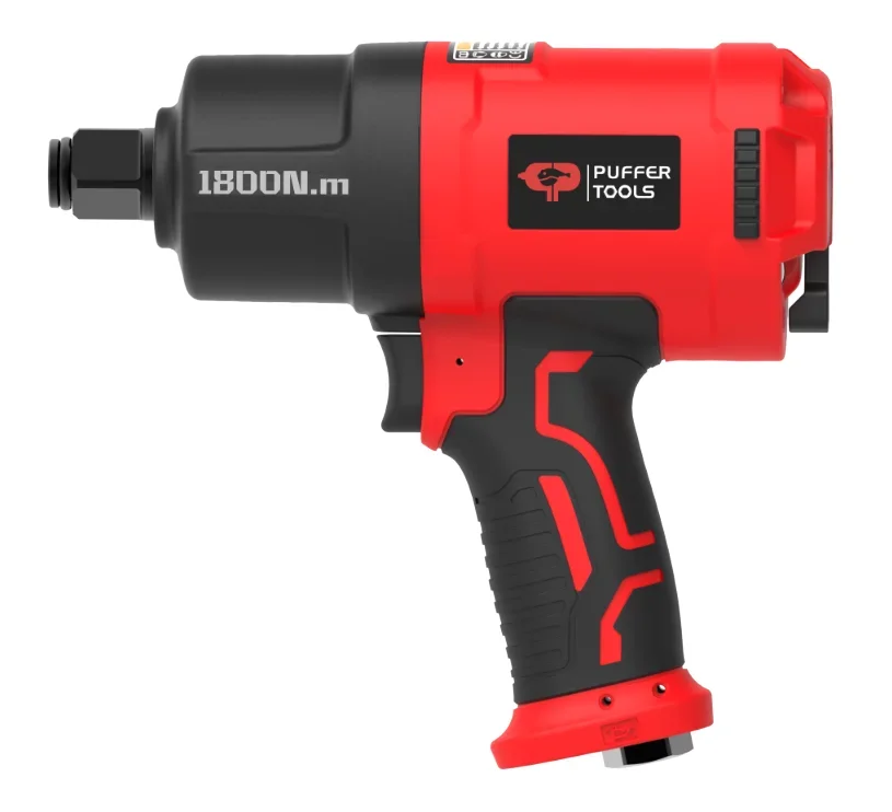 Estilo único de fábrica OEM, PT-1305LHY 1850N.m Llave de impacto de aire herramienta neumática Pistola Chave De Aire Impacto 3/4 pulgadas de impacto