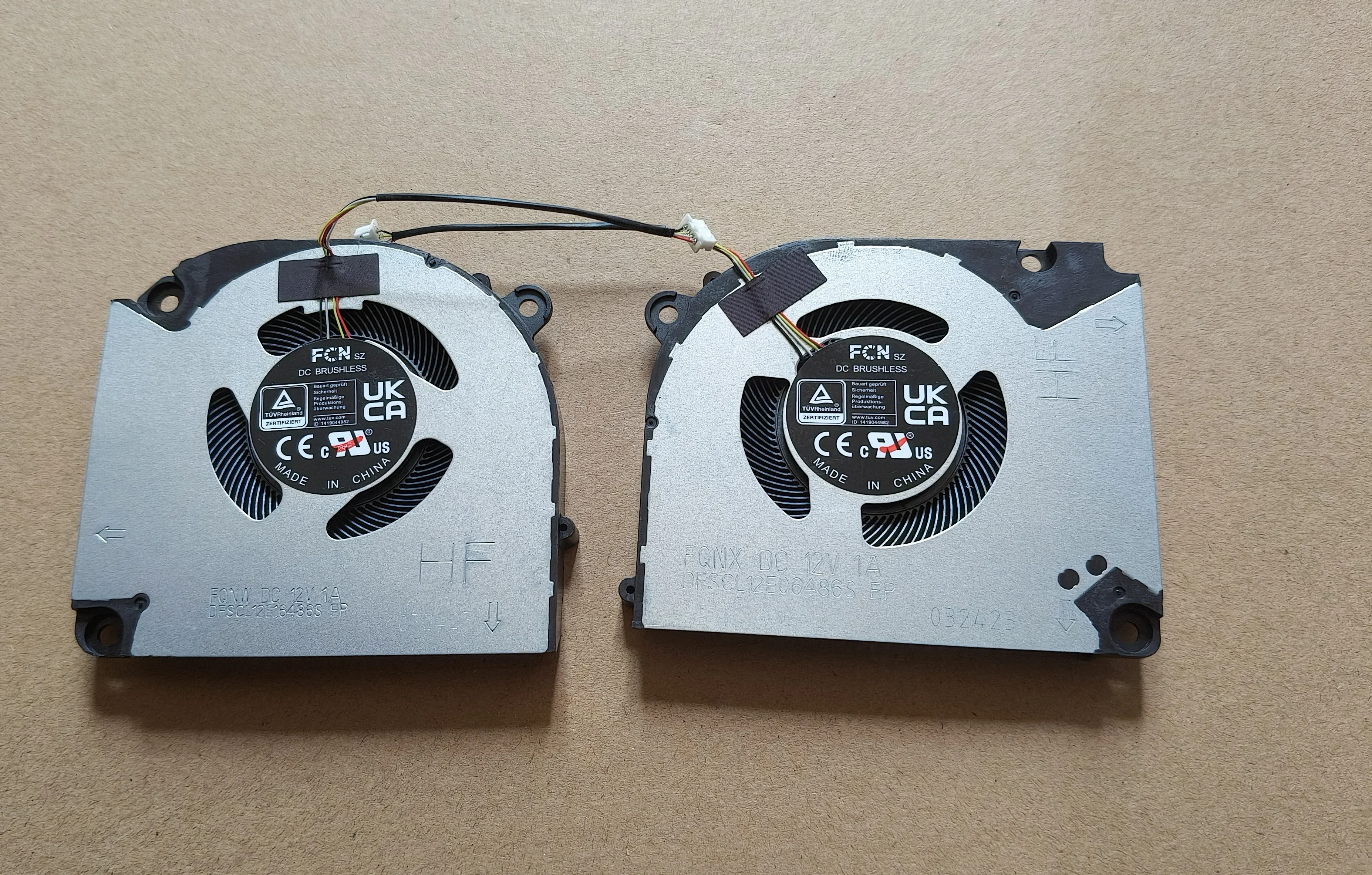 New  for MACHENIKE L15 RN FAN 12V L+R NW+NX RTX4060